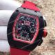 2017 Fake Richard Mille RM011 Chronograph Watch Black Case Red Inner rubber (2)_th.jpg
